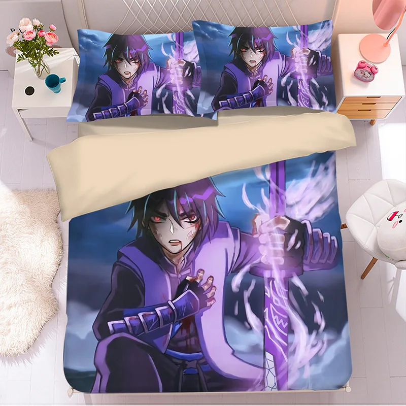 Duvet Cover Chinese Anime Scissor Seven Magic Blade Single Size Cotton Printing 3 Piece Bedding Set 160x210cm for Boy Gift
Duvet Cover Chinese Anime Scissor Seven Magic Blade Single Size Cotton Printing 3 Piece Bedding Set 160x210cm for Boy Gift