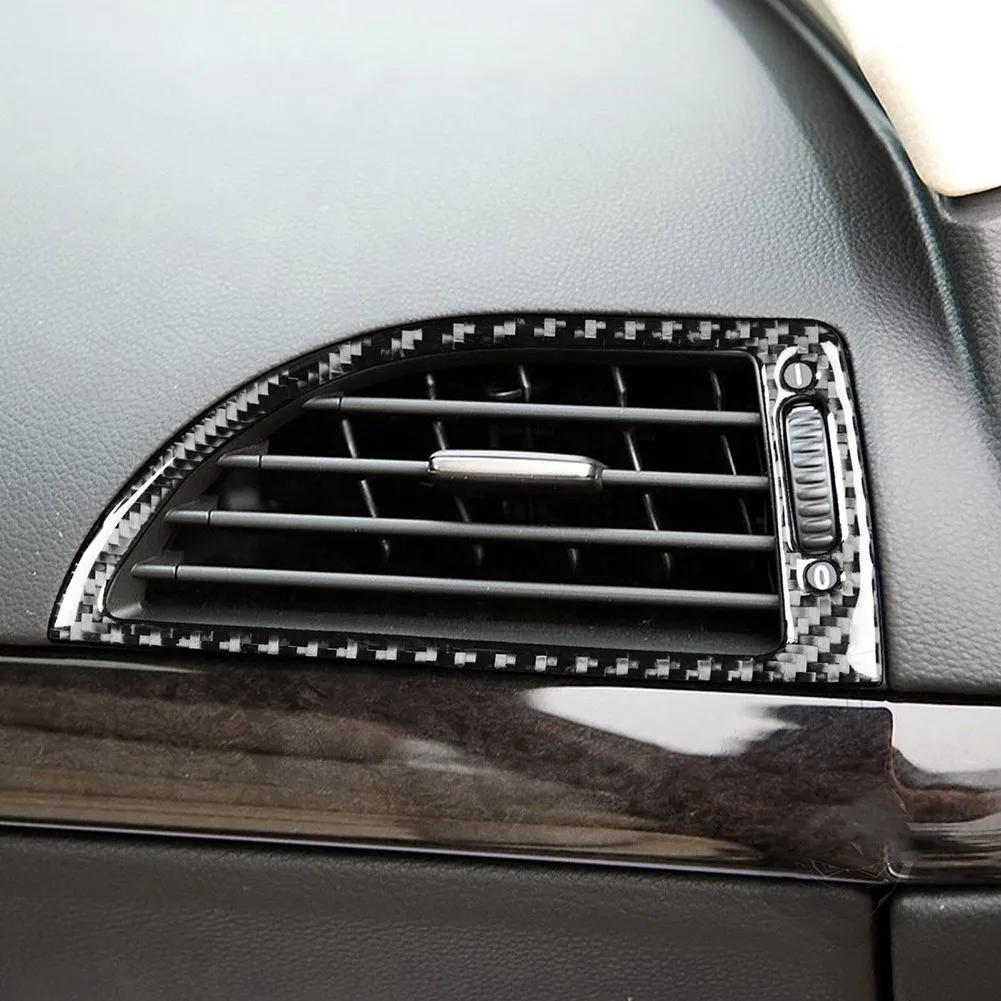 Front Dashboard Cover Trim Air Vent Cover Trim Black Carbon Fiber Replacement For BMW 6 Series E63 E64 04-10
Front Dashboard Cover Trim Air Vent Cover Trim Black Carbon Fiber Replacement For BMW 6 Series E63 E64 04-10