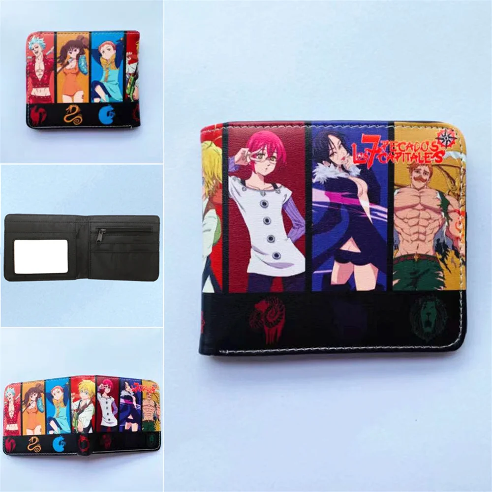 PU Wallet Anime The Seven Deadly Sins Teenager Leather Coin Pocket Bifold Photo Card Holder Casual Boys Girls Cartoon Purses
PU Wallet Anime The Seven Deadly Sins Teenager Leather Coin Pocket Bifold Photo Card Holder Casual Boys Girls Cartoon Purses