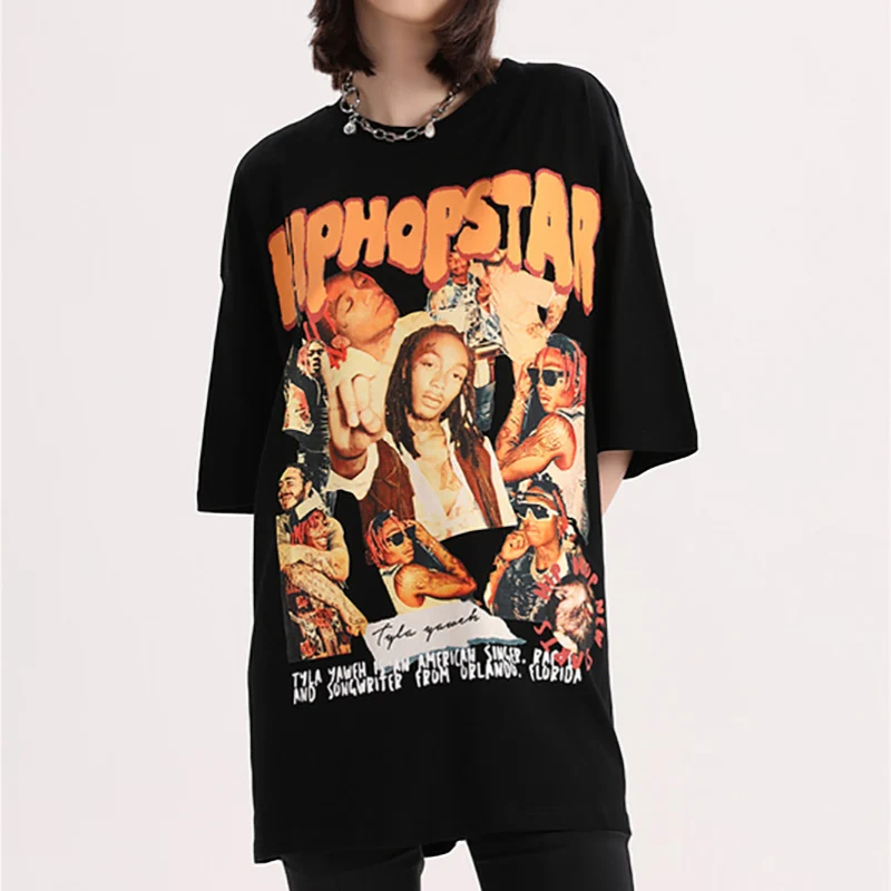 Mens Letter Prined T Shirt Unisex HipHop Casual Short Sleeve Tee Shirts 2021 Summer O-Neck Oversized Tshirts 100%Cotton Tops Tee
Mens Letter Prined T Shirt Unisex HipHop Casual Short Sleeve Tee Shirts 2021 Summer O-Neck Oversized Tshirts 100%Cotton Tops Tee