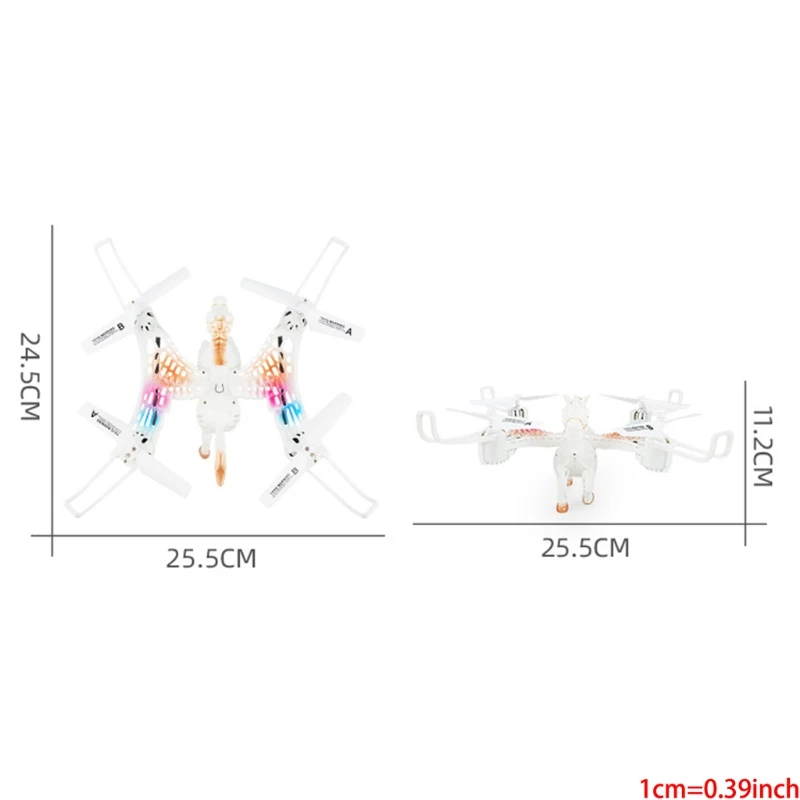 2.4Ghz Fixed Height White Horse Quadrocopter with LED Light RC Drone 360 Stunt Rolling Aircraft Remote Control Airplane
2.4Ghz Fixed Height White Horse Quadrocopter with LED Light RC Drone 360 Stunt Rolling Aircraft Remote Control Airplane