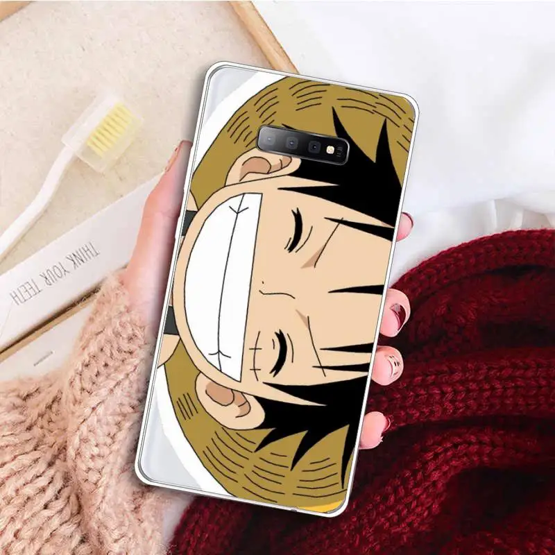 Cartoon Luffy Sauron Phone Case Transparent For Samsung Galaxy A71 A21s S8 S9 S10 plus note 20 ultra 
Cartoon Luffy Sauron Phone Case Transparent For Samsung Galaxy A71 A21s S8 S9 S10 plus note 20 ultra