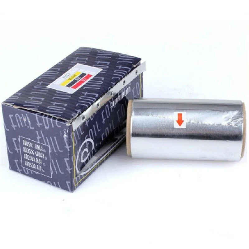 1 Roll Highlighting Foil With Aluminium Cutter For Hair Coloring & Manicure 4m *8.4cm Silver Styling Coloring Tools
1 Roll Highlighting Foil With Aluminium Cutter For Hair Coloring & Manicure 4m *8.4cm Silver Styling Coloring Tools
