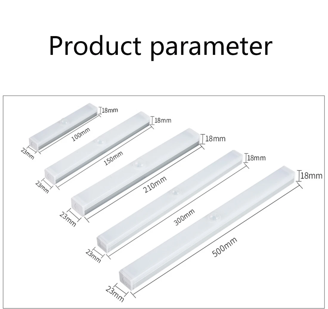 LED Closet Light USB Rechargeable Motion Sensor Under Cabinet Lighting Wireless Stick Night Safe Light Bar for Wardrobe Stairs
LED Closet Light USB Rechargeable Motion Sensor Under Cabinet Lighting Wireless Stick Night Safe Light Bar for Wardrobe Stairs