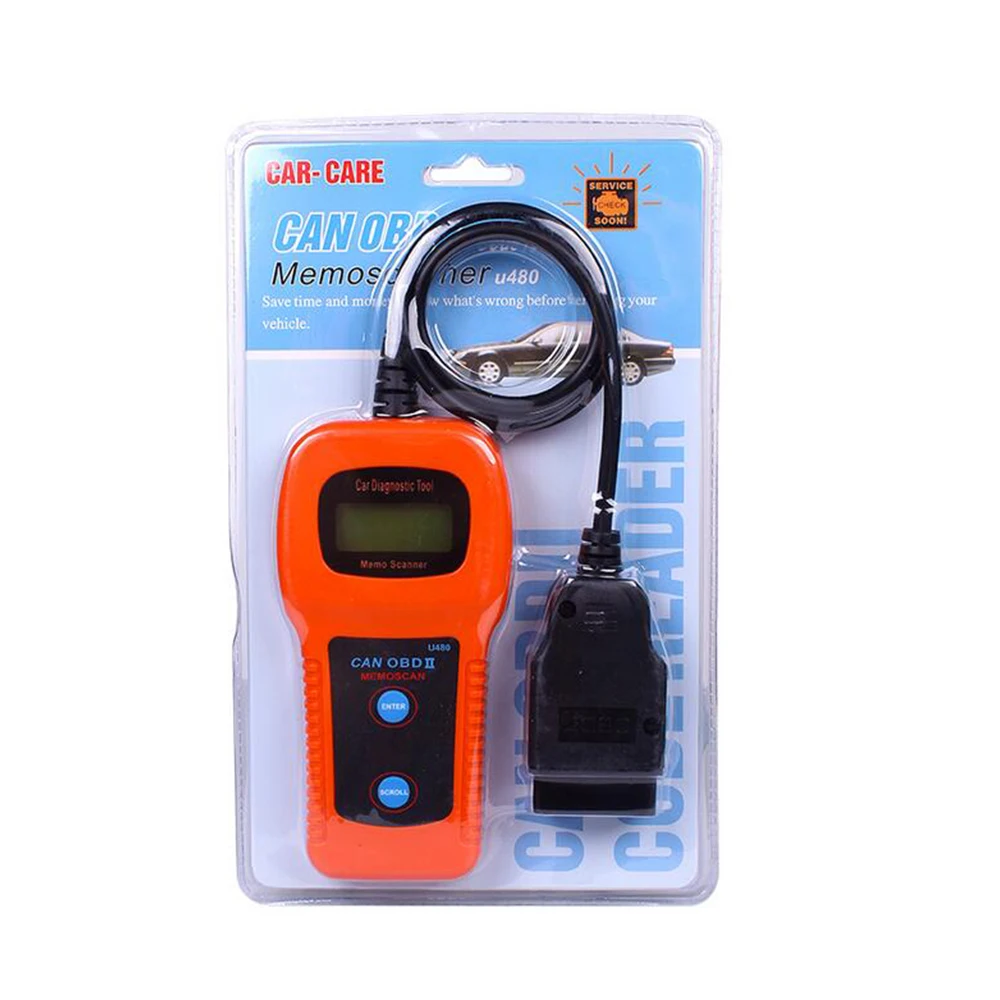 U480 OBD2 CAN BUS Code Reader Engine Scanner Automotive Diagnostic Scanner Tool KO KW309 MS309 Support 1996 -2020 cars & trucks
U480 OBD2 CAN BUS Code Reader Engine Scanner Automotive Diagnostic Scanner Tool KO KW309 MS309 Support 1996 -2020 cars & trucks