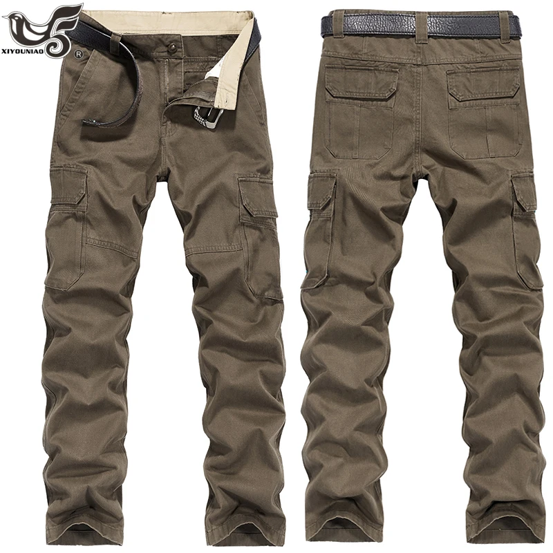 High Quality Harajuku Khaki Casual Pants Men Military Tactical Joggers Cargo Pants Multi-Pocket Fashions Techwear Army Trousers
High Quality Harajuku Khaki Casual Pants Men Military Tactical Joggers Cargo Pants Multi-Pocket Fashions Techwear Army Trousers