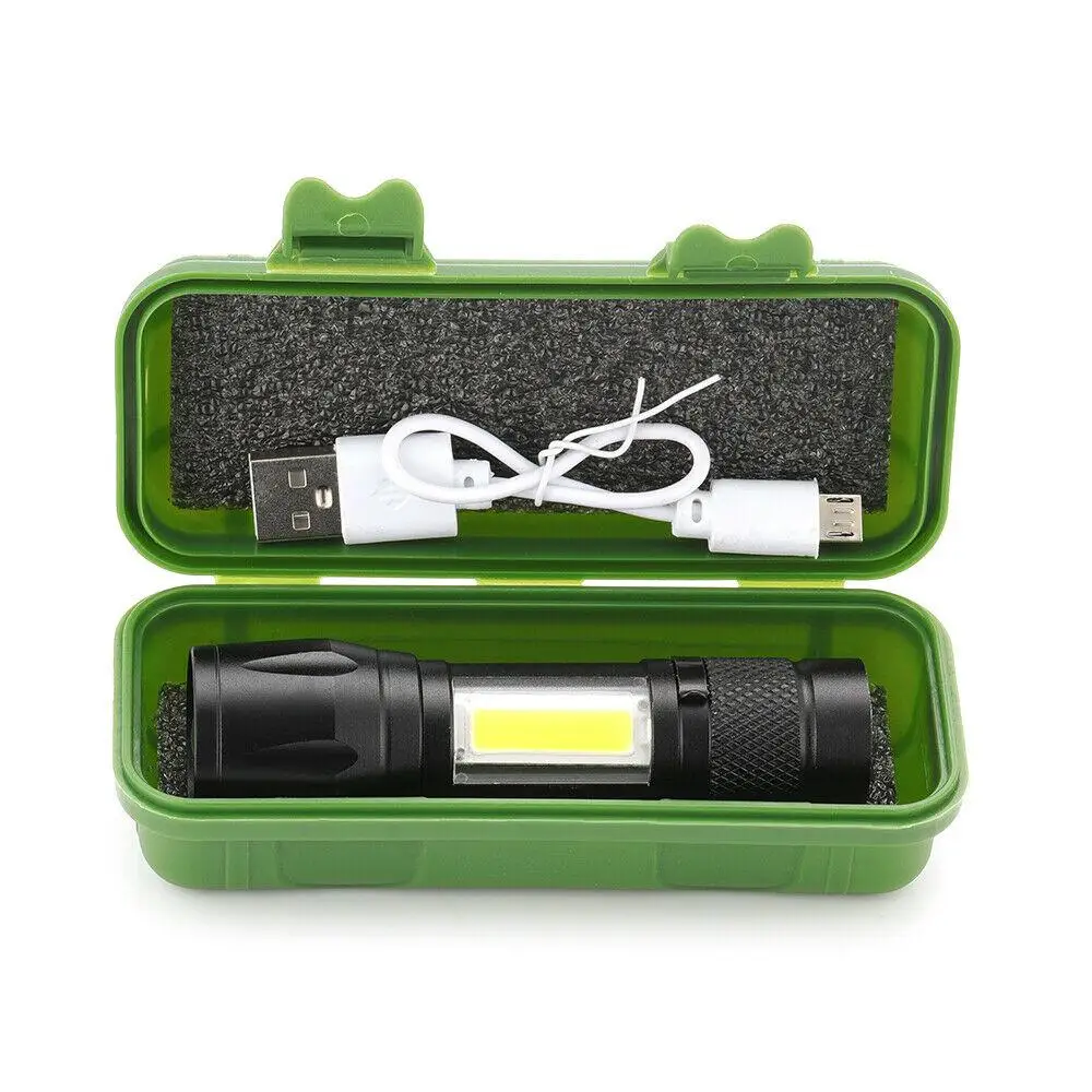 Mini Led Flashlight Built In Battery Zoom Focus Torch Lamp 2000 Lumen Adjustable Penlight Outdoor Camping Waterproof Flashlight
Mini Led Flashlight Built In Battery Zoom Focus Torch Lamp 2000 Lumen Adjustable Penlight Outdoor Camping Waterproof Flashlight
