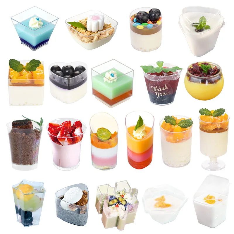 10/20PCS Disposable Dessert Cup Ice Cream Cup Jelly Mousse Cup Food Container Home Party Wedding Plastic Tableware Supplies
10/20PCS Disposable Dessert Cup Ice Cream Cup Jelly Mousse Cup Food Container Home Party Wedding Plastic Tableware Supplies
