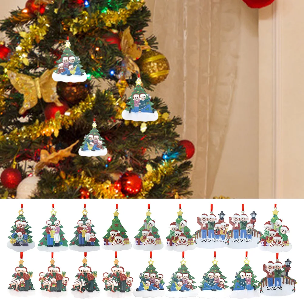 2022 New Christmas Tree Pendant Personalized Lovely 2-5 People Family Hanging Resin Ornament New Year Home Decoration Gift
2022 New Christmas Tree Pendant Personalized Lovely 2-5 People Family Hanging Resin Ornament New Year Home Decoration Gift