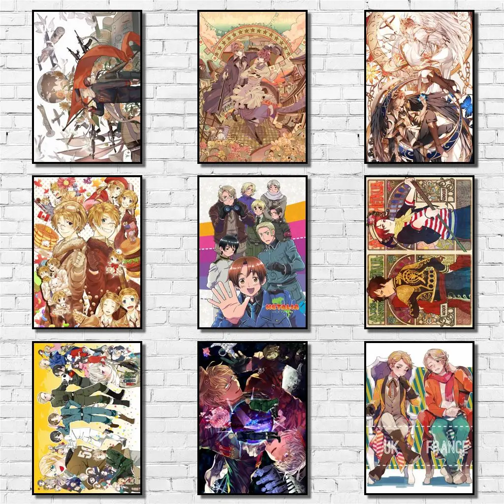 39 дизайнов аниме Hetalia, плакат из белой бумаги, художественная картина, домашняя наклейка, необычная Наклейка на стену для кофейни, бара
39 дизайнов аниме Hetalia, плакат из белой бумаги, художественная картина, домашняя наклейка, необычная Наклейка на стену для кофейни, бара