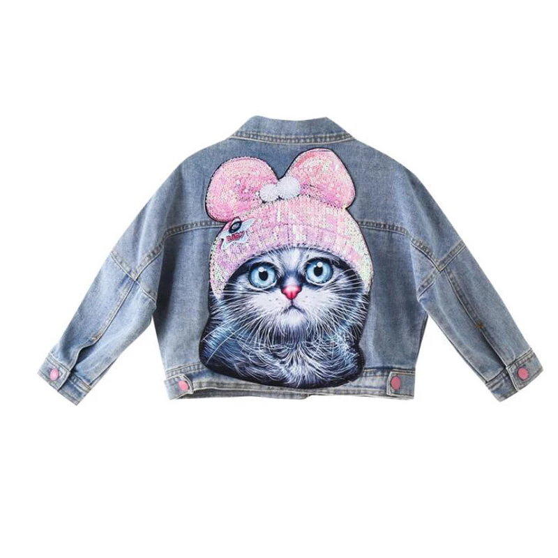 2021 New Children's coats spring autumn girls jackets casual cartoon kids denim coats fashion girls printing coats for 4-12years
2021 New Children's coats spring autumn girls jackets casual cartoon kids denim coats fashion girls printing coats for 4-12years