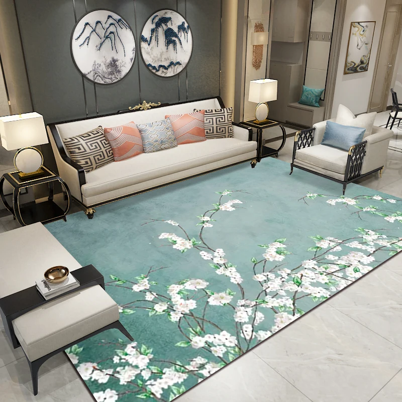 Carpet New Chinese Bedroom Full-Bed Room Entry Blanket Floor Mat Doormat Corridor Living Room Coffee Table Carpet Disposable
Carpet New Chinese Bedroom Full-Bed Room Entry Blanket Floor Mat Doormat Corridor Living Room Coffee Table Carpet Disposable