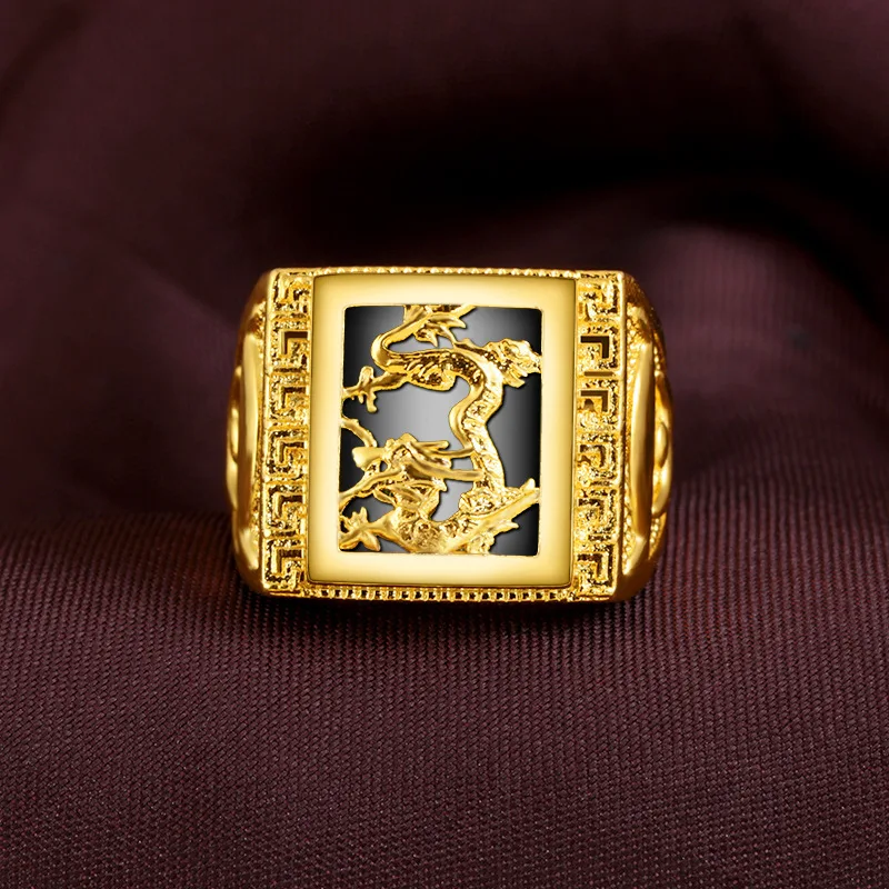 999 Yellow Gold Ring for Men Natural Obsidian Bizuteria Gemstone Bijoux Femme Bague Diamant Joyas Gold Jewelry Rings for Males
999 Yellow Gold Ring for Men Natural Obsidian Bizuteria Gemstone Bijoux Femme Bague Diamant Joyas Gold Jewelry Rings for Males