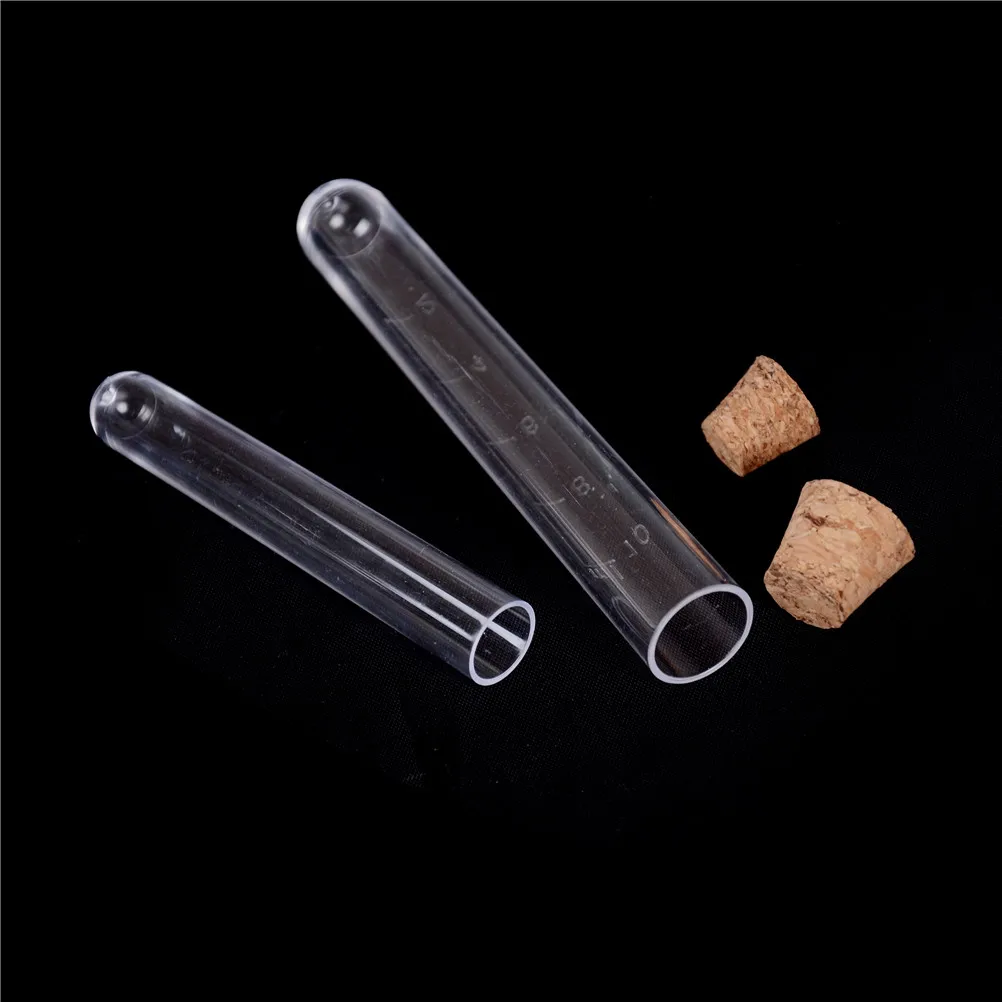 10pcs 13*78mm Plastic Test Tube With Cork Clear Like Glass, Wedding Favor Gift Tube 
10pcs 13*78mm Plastic Test Tube With Cork Clear Like Glass, Wedding Favor Gift Tube