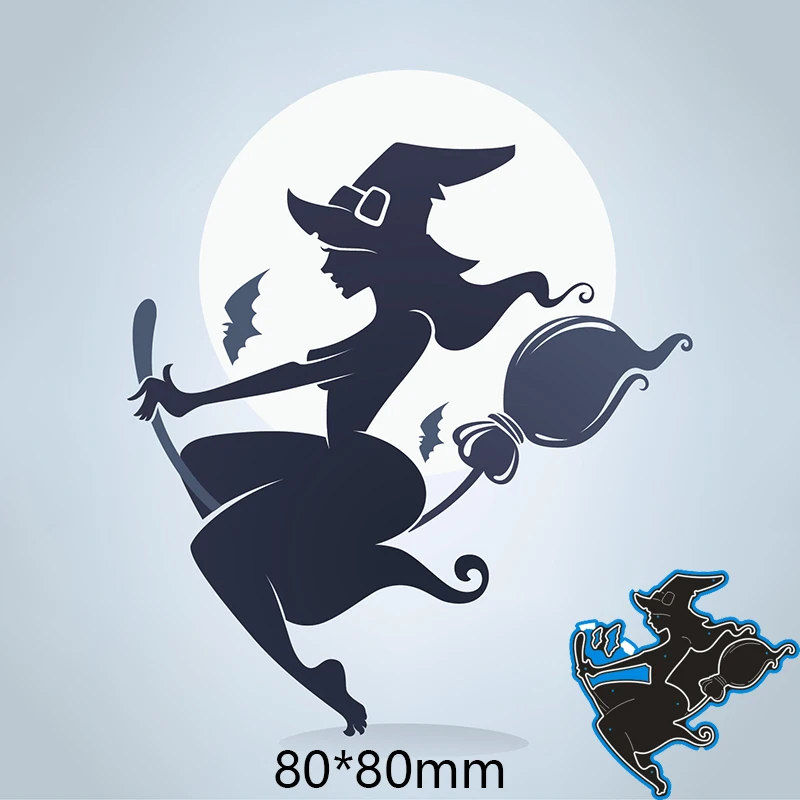 Metal steel Cutting Dies New Witch Exquisite DIY Scrapbooking Photo Album Embossing paper Cards 80*80mm
Metal steel Cutting Dies New Witch Exquisite DIY Scrapbooking Photo Album Embossing paper Cards 80*80mm