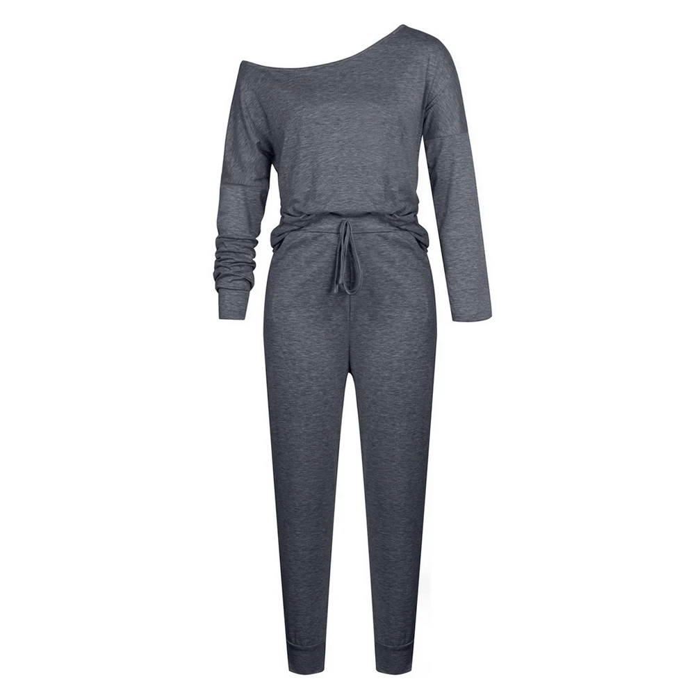 WENYUJH Fashion Shoulder Tracksuit Sets Women's 2 Piece Set Solid Long Sleeve Female Top Suit 2020 Autumn Sport Pant Suits
WENYUJH Fashion Shoulder Tracksuit Sets Women's 2 Piece Set Solid Long Sleeve Female Top Suit 2020 Autumn Sport Pant Suits