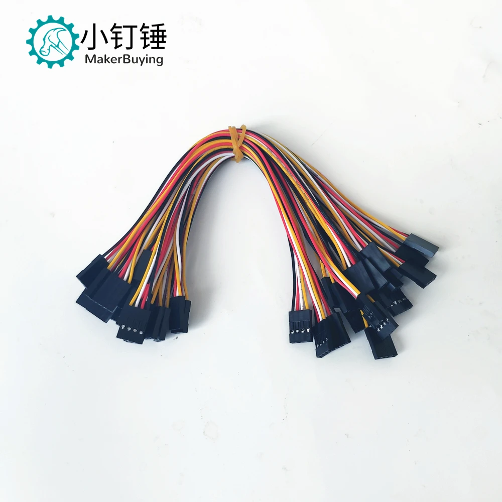 DuPont 2.54mm rehearsal line length 20CM double head female to female test line 4P terminal line electronic line
DuPont 2.54mm rehearsal line length 20CM double head female to female test line 4P terminal line electronic line