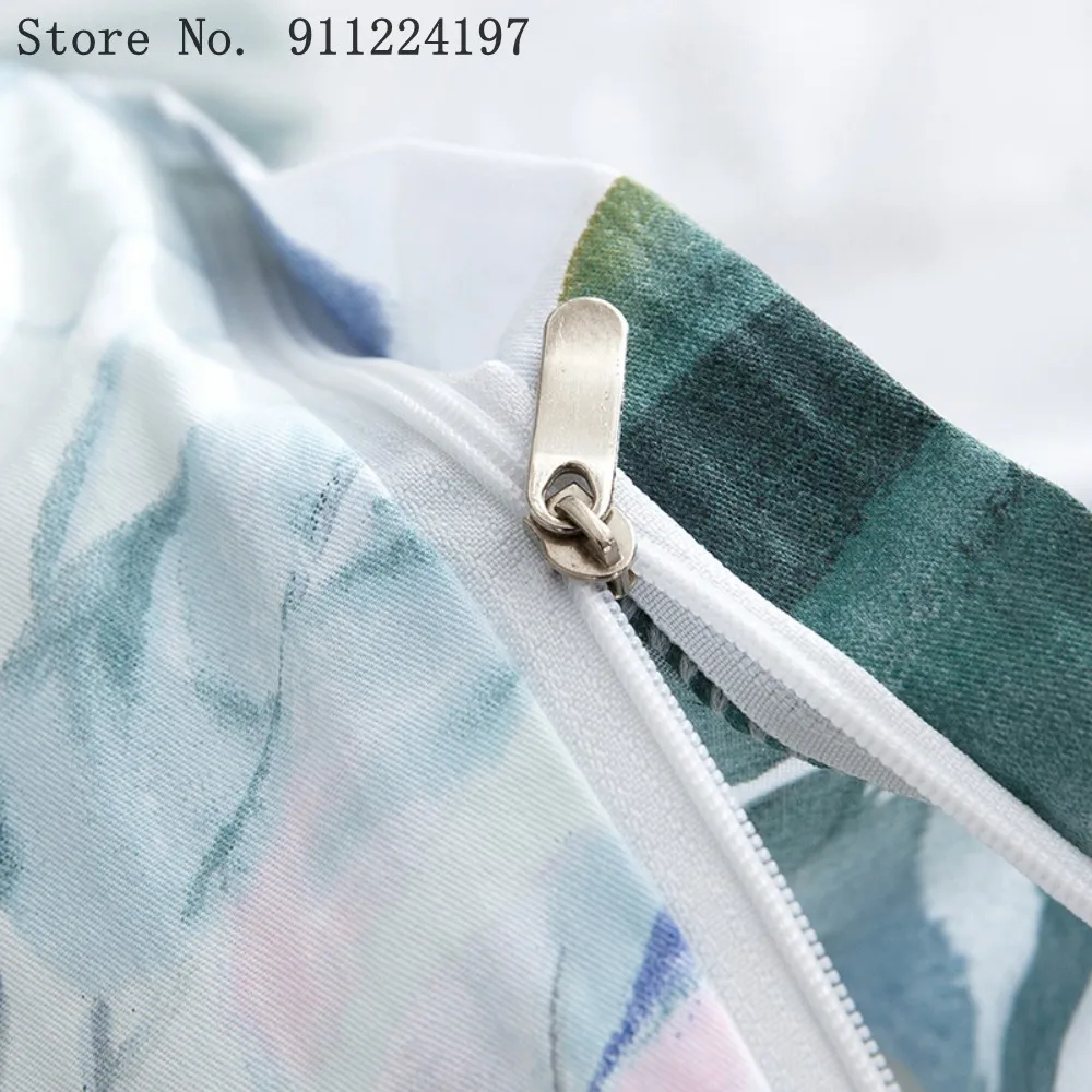 3D Green Leaf Printed Bedding Set Simplicity Duvet Cover Set Pillowcases Comforter Bed Set Double Single Bedclothes Home Textile
3D Green Leaf Printed Bedding Set Simplicity Duvet Cover Set Pillowcases Comforter Bed Set Double Single Bedclothes Home Textile