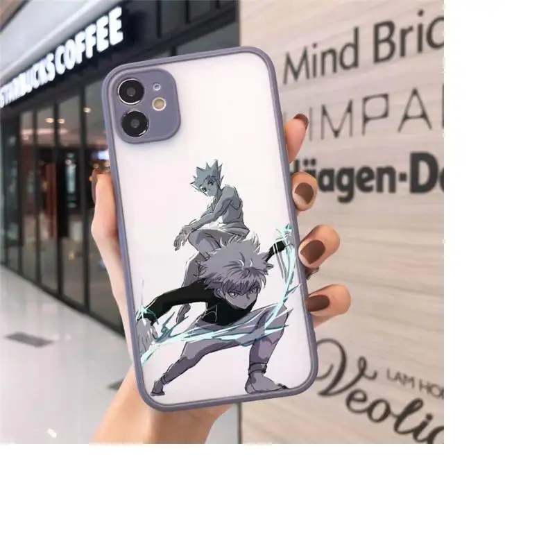 Hunter x Hunter Phone Case matte transparent For gray iPhone 7 8 x xs xr 11 12 pro plus max mini Funda Clear
Hunter x Hunter Phone Case matte transparent For gray iPhone 7 8 x xs xr 11 12 pro plus max mini Funda Clear