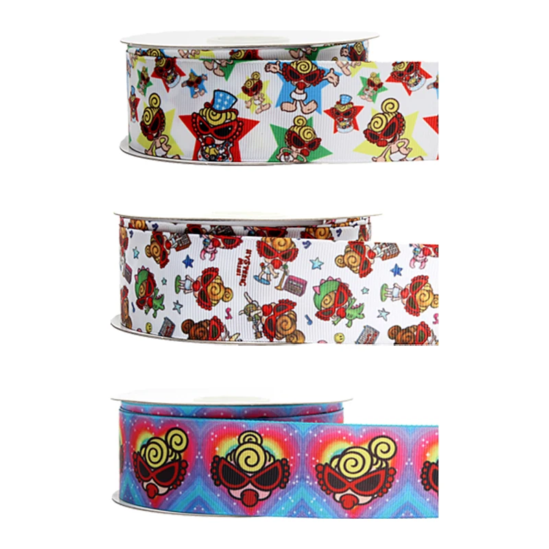 Promotional Price 1" 25MM Japanese Anime Cartoon Character Printed Grosgrain Ribbon
Promotional Price 1" 25MM Japanese Anime Cartoon Character Printed Grosgrain Ribbon