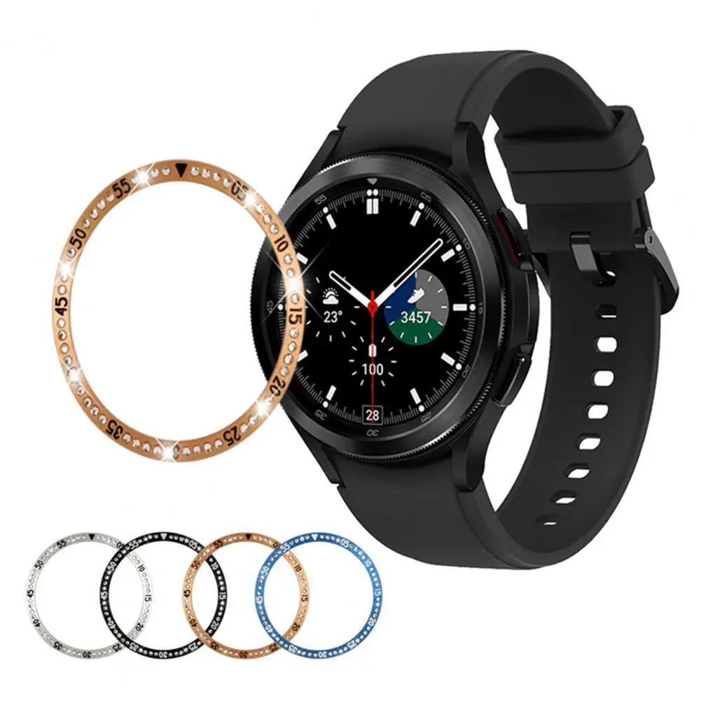 Watch Bezel Metal Scale Stainless Steel 42mm/46mm Watch Frame Protective Ring Cover for Samsung Galaxy Watch 4 Classic 
Watch Bezel Metal Scale Stainless Steel 42mm/46mm Watch Frame Protective Ring Cover for Samsung Galaxy Watch 4 Classic