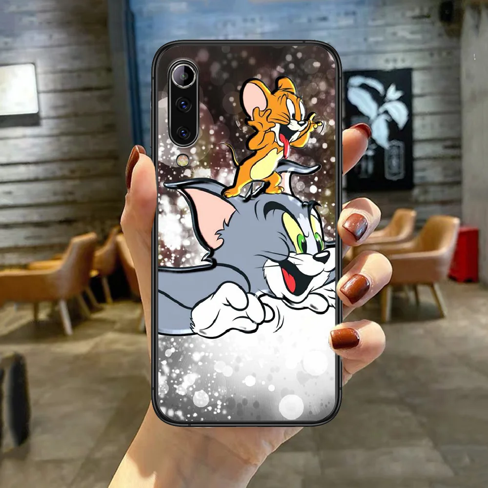 Cartoon Cat Tom Mouse Jerry Phone Case Cover For Xiaomi Redmi Note K 4 5 6 7 8 9 10 20 30 3 A X Pro Ultra black Prime Painting 
Cartoon Cat Tom Mouse Jerry Phone Case Cover For Xiaomi Redmi Note K 4 5 6 7 8 9 10 20 30 3 A X Pro Ultra black Prime Painting