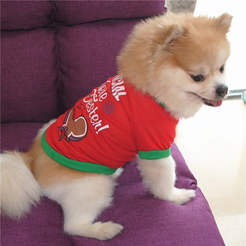 Christmas Dog Clothes New Year Pets Dogs Clothing For Small Medium Dogs Costume Chihuahua Pet Shirt Warm Dog Clothing Yorkshire
Christmas Dog Clothes New Year Pets Dogs Clothing For Small Medium Dogs Costume Chihuahua Pet Shirt Warm Dog Clothing Yorkshire