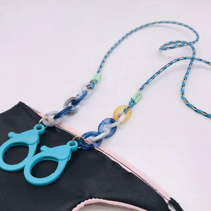 1/5Pcs Face Mask Anti-Lost Lanyard Multicolored Weave Mouth Cover Holder Hanger A2UA
1/5Pcs Face Mask Anti-Lost Lanyard Multicolored Weave Mouth Cover Holder Hanger A2UA
