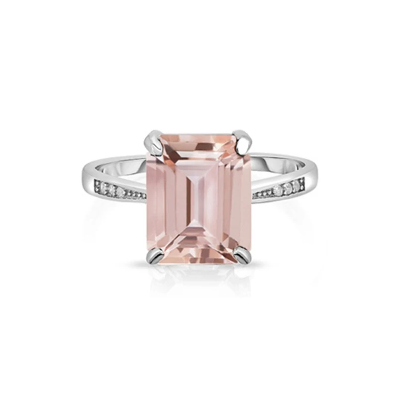 Bridal Wedding Rings for Women Square Rose Crystal Zircon Finger Ring Fashion Party Anniversary Gift Jewelry Dropshipping 
Bridal Wedding Rings for Women Square Rose Crystal Zircon Finger Ring Fashion Party Anniversary Gift Jewelry Dropshipping