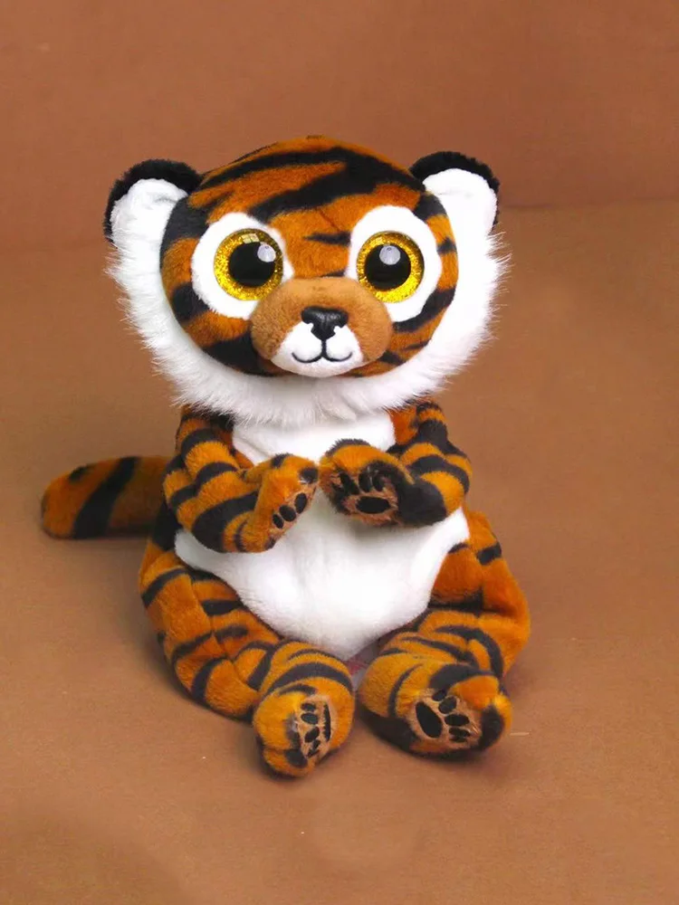 New Ty Beanie Belly Sparkly Gold Glitter Eyes Clawdia Black Striped Brown Tiger Plush Stuffed Animals Toy Kids Doll Gift 15cm 
New Ty Beanie Belly Sparkly Gold Glitter Eyes Clawdia Black Striped Brown Tiger Plush Stuffed Animals Toy Kids Doll Gift 15cm
