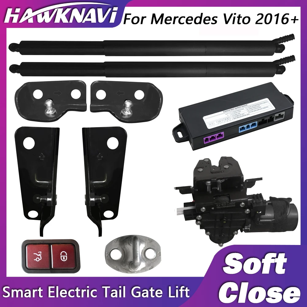 Hawknavi Electric Drive Trunk for Mercedes Vito 2016- Automatic Trunk Opening Car Elevator Drive Door Closer Upper Suction 
Hawknavi Electric Drive Trunk for Mercedes Vito 2016- Automatic Trunk Opening Car Elevator Drive Door Closer Upper Suction