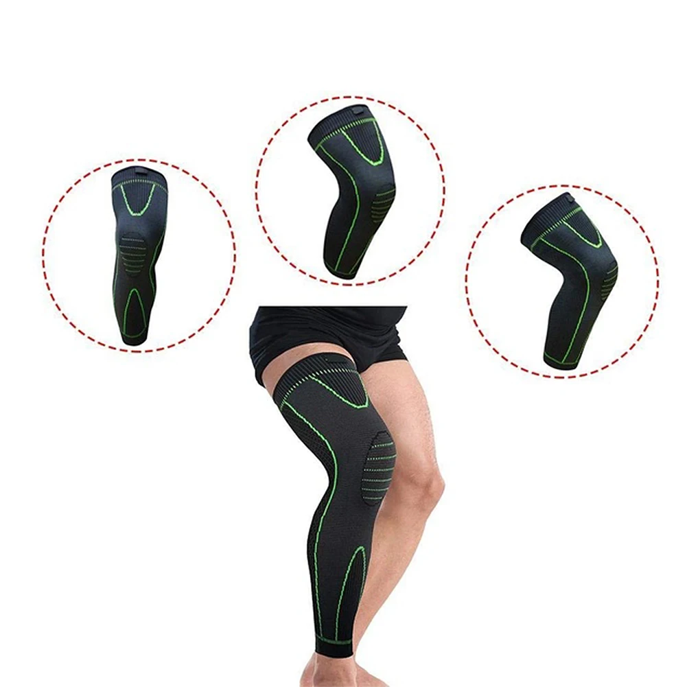 Sports Knee Pads Classic Black And Green Knitted Warmth And Long Knee Protection Protective Gear-One Pack Fitness Equipment
Sports Knee Pads Classic Black And Green Knitted Warmth And Long Knee Protection Protective Gear-One Pack Fitness Equipment