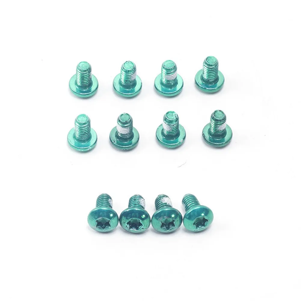 12pcs M5x9mm Disk Brake Rotor Bolts Steel T25 Bike Bicycle Brakes Disc Screws Stainless Bicycle Accessories Practical
12pcs M5x9mm Disk Brake Rotor Bolts Steel T25 Bike Bicycle Brakes Disc Screws Stainless Bicycle Accessories Practical