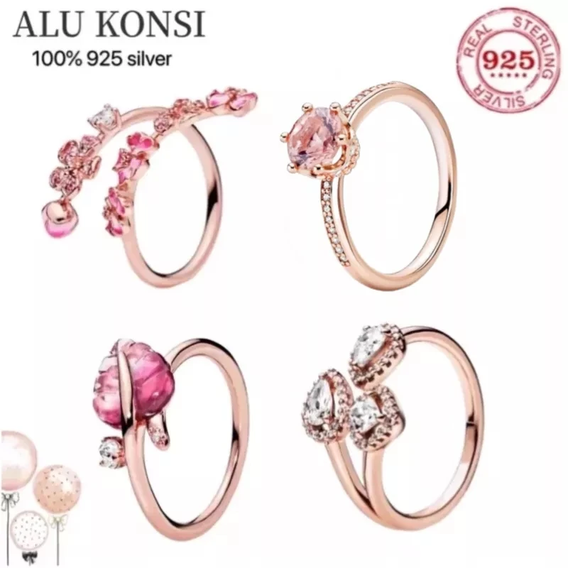 Fit Original luxury Real 925 Silver pan ring For Women Love heart crystal high quality couple rings DIY fashion wedding Jewelry
Fit Original luxury Real 925 Silver pan ring For Women Love heart crystal high quality couple rings DIY fashion wedding Jewelry
