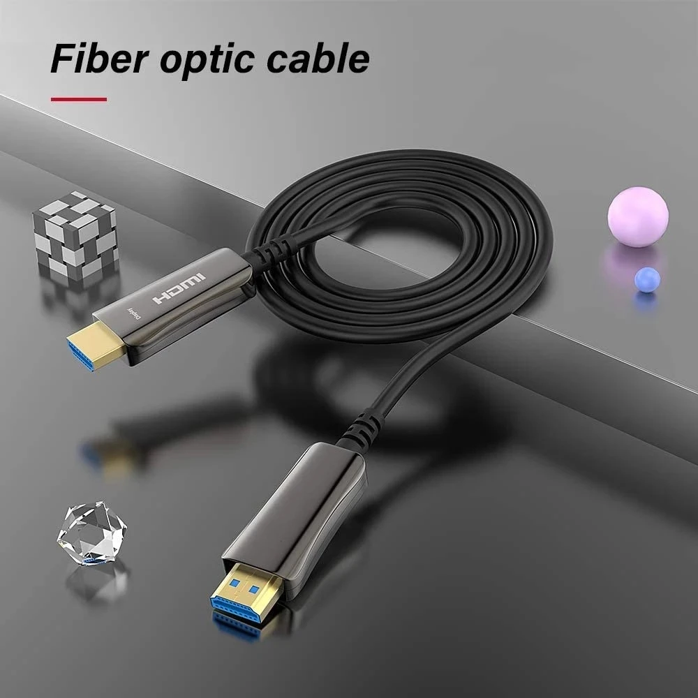Активный оптоволоконный кабель AOC 4K HDMI 2 0 10 м 20 30 50 18 Гбит/с 60 Гц 4:4:4 HDR10 HDCP2.2 для HDR TV