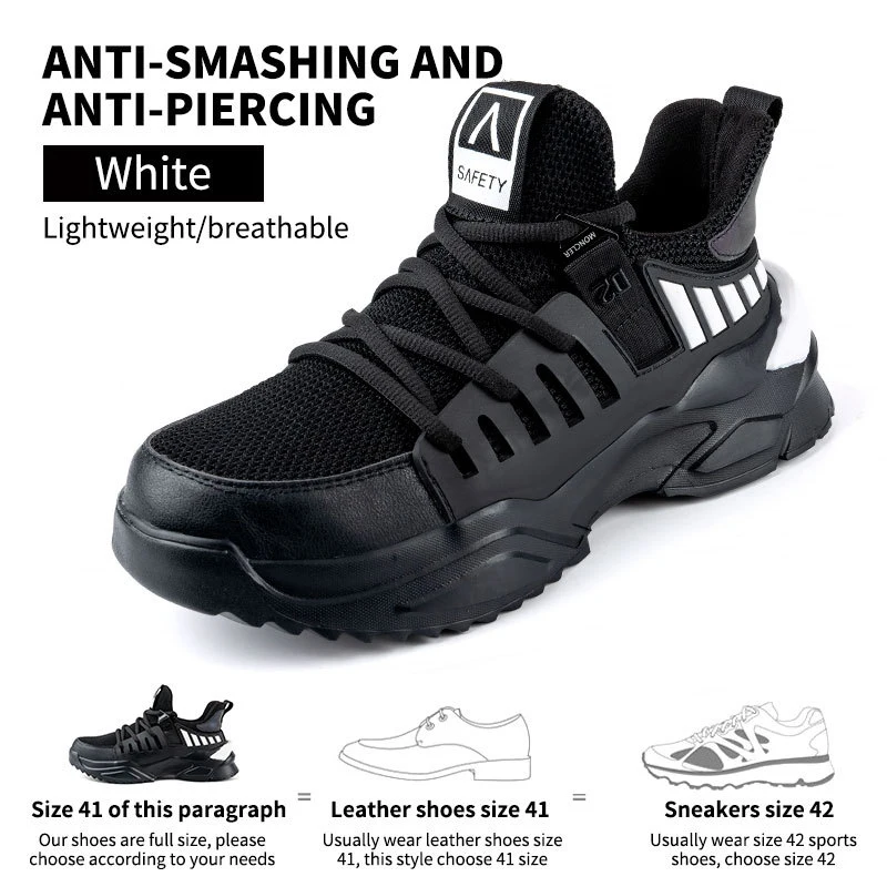 Lightweight Safety Shoes Steel Toe Cap Work & Safety Boots Male Shoes Adult Work Shoes Sneakers Indestructible Work Boots 2021
Lightweight Safety Shoes Steel Toe Cap Work & Safety Boots Male Shoes Adult Work Shoes Sneakers Indestructible Work Boots 2021