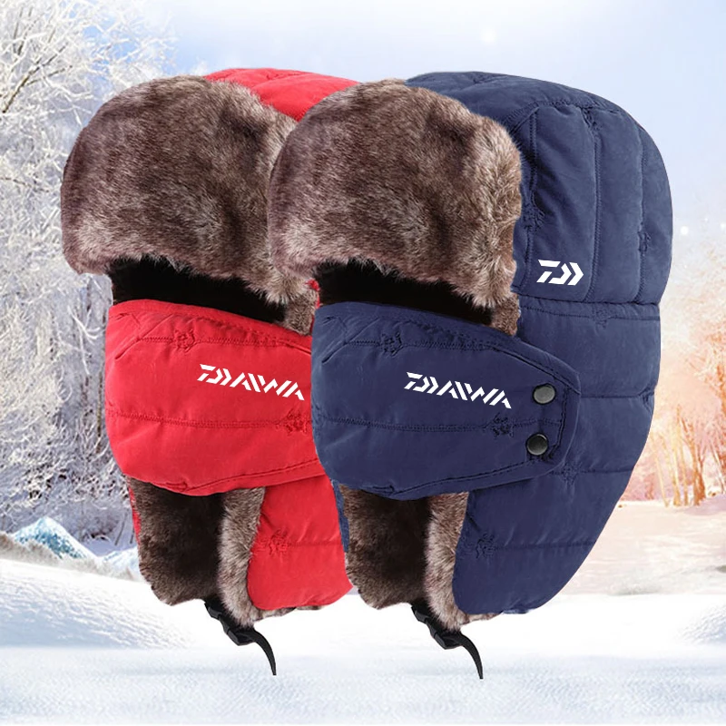 DAIWA 2021 Winter Fishing Warm Hat Outdoor Men and Women Plus Velvet Thick Warm Hat Earmuffs Snow Cap Hiking Windproof Cap
DAIWA 2021 Winter Fishing Warm Hat Outdoor Men and Women Plus Velvet Thick Warm Hat Earmuffs Snow Cap Hiking Windproof Cap
