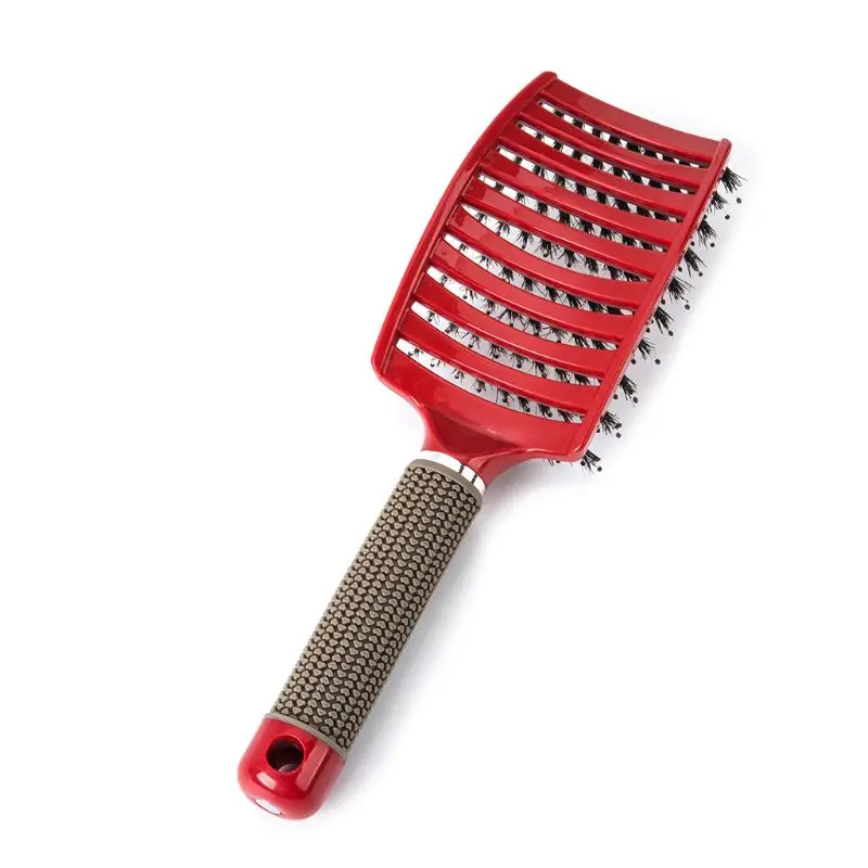 Hairbrush Bristle Nylon Comb Hair Scalp Massage Salon Hairdressing Styling Tools C1FF
Hairbrush Bristle Nylon Comb Hair Scalp Massage Salon Hairdressing Styling Tools C1FF