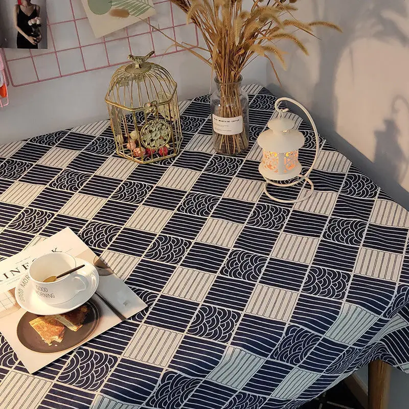Cotton Linen Tablecloth cloth lattice small fresh girl heart rectangular Japanese lovely dormitory student study table
Cotton Linen Tablecloth cloth lattice small fresh girl heart rectangular Japanese lovely dormitory student study table