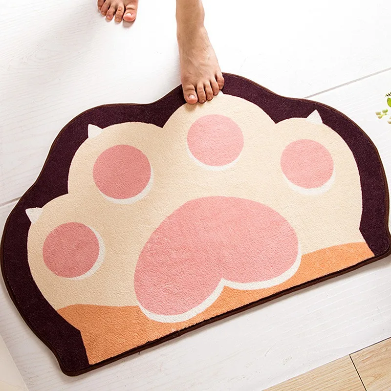 Shaped Entrance Door Mats Soft Plush Cartoon Mat for Front Door Non-Slip Doormats Bedroom Washable Area Rugs Carpets Cat Paw
Shaped Entrance Door Mats Soft Plush Cartoon Mat for Front Door Non-Slip Doormats Bedroom Washable Area Rugs Carpets Cat Paw