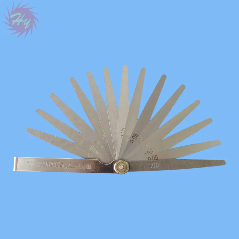 1 Pc 14 Blades Metric Thickness Gage Set Tappet Valve Feeler Gauges Measuring Range 0.05mm-1.0mm RC Accesories
1 Pc 14 Blades Metric Thickness Gage Set Tappet Valve Feeler Gauges Measuring Range 0.05mm-1.0mm RC Accesories
