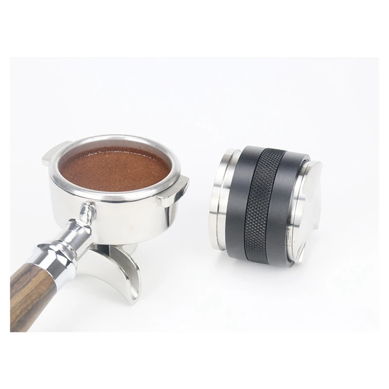 1 Pcs 53mm Adjustable 304 Stainless Steel Coffee Espresso Tamper Convex & 1 Pcs 54mm Stainless Steel Coffee Dosing Ring
1 Pcs 53mm Adjustable 304 Stainless Steel Coffee Espresso Tamper Convex & 1 Pcs 54mm Stainless Steel Coffee Dosing Ring