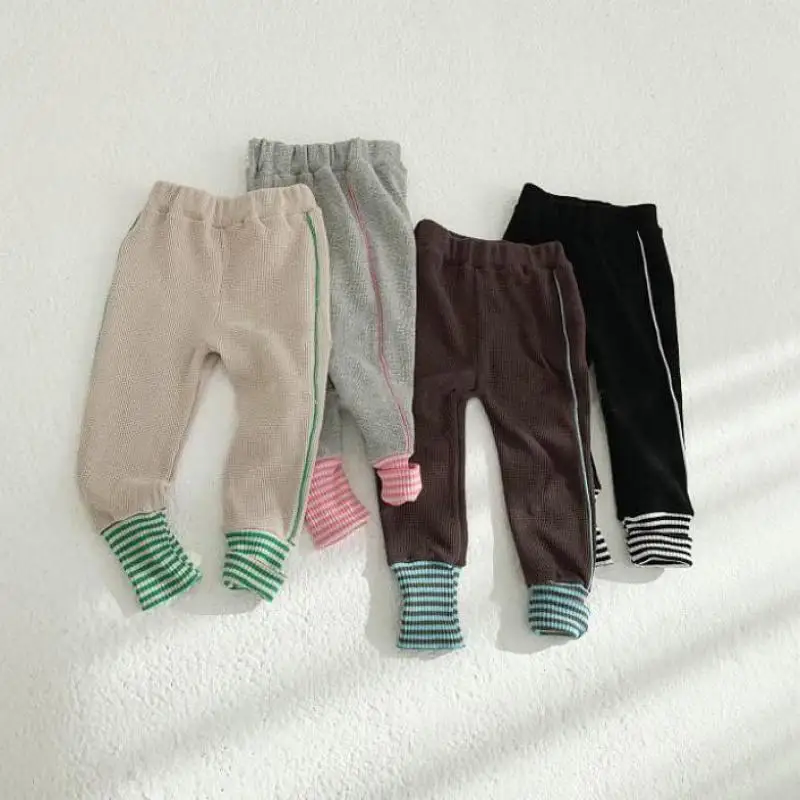 2021 Autumn New Baby Girl Casual Pants Infant Waffle Loose Leggings Cotton Baby Boy Striped Pants Kids Trousers Baby Clothes
2021 Autumn New Baby Girl Casual Pants Infant Waffle Loose Leggings Cotton Baby Boy Striped Pants Kids Trousers Baby Clothes