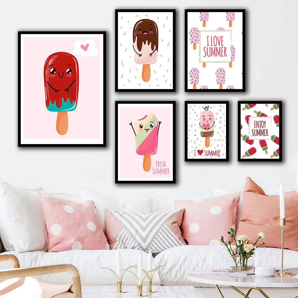 Минималистичный постер, картина на стену с изображением вкусного мороженого, фруктовый палочек, Картина на холсте, домашний декор
Минималистичный постер, картина на стену с изображением вкусного мороженого, фруктовый палочек, Картина на холсте, домашний декор
