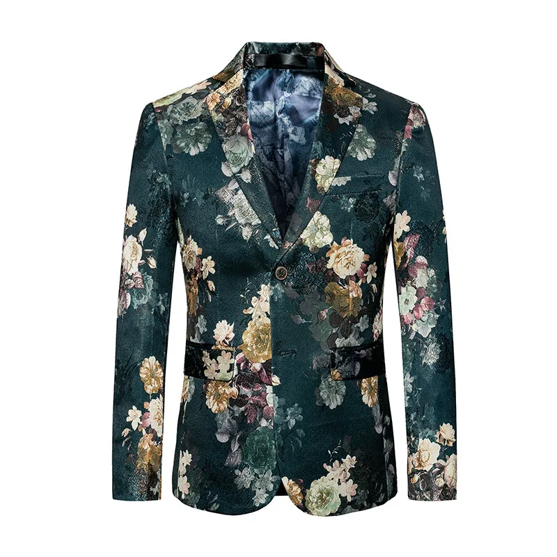 Trend Autumn Loose Jacket Men Suit Tweed Party Floral Blazer Men Cotton Design Jacket British Style Costume Homme Coat Eg50bz
Trend Autumn Loose Jacket Men Suit Tweed Party Floral Blazer Men Cotton Design Jacket British Style Costume Homme Coat Eg50bz