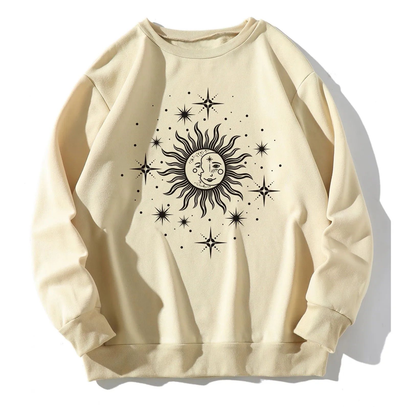 Sun Moon Pullover Sweatshirt Fashion Autumn Loose American Vintage Sweatshirt Harajuku Hoodie Polerones Mujer 2021 Kpop Clothes
Sun Moon Pullover Sweatshirt Fashion Autumn Loose American Vintage Sweatshirt Harajuku Hoodie Polerones Mujer 2021 Kpop Clothes