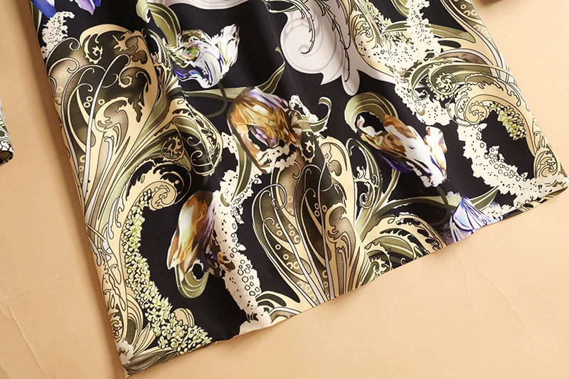 MIUXIMAO High Quality 2020 Runway Designer Spring Dress Women Full Sleeve Flower Print Elegant Casual Dress Women vestidos
MIUXIMAO High Quality 2020 Runway Designer Spring Dress Women Full Sleeve Flower Print Elegant Casual Dress Women vestidos