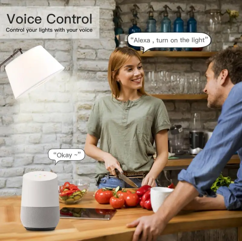 Smart Light Bulb LED Lamp RGB Dimmable Color Changing Light Work with Alexa/Google Home Wifi Bluetooth APP or Remote Control
Smart Light Bulb LED Lamp RGB Dimmable Color Changing Light Work with Alexa/Google Home Wifi Bluetooth APP or Remote Control