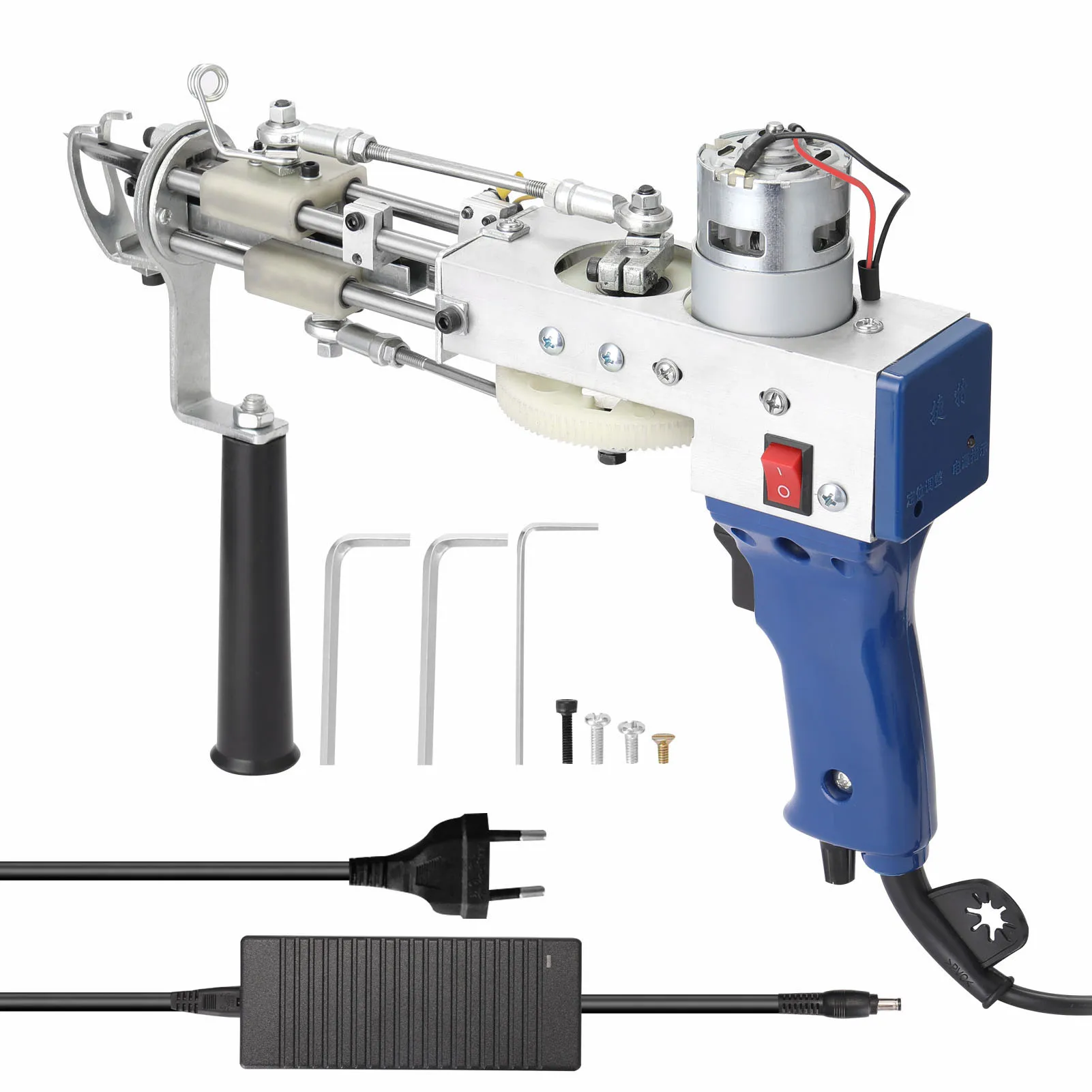 Electric Carpet Tufting Weaving Machine Professional Flocking Device DIY Embroidery Tool Cut-Pile Loop-Pile Knitting Equipment
Electric Carpet Tufting Weaving Machine Professional Flocking Device DIY Embroidery Tool Cut-Pile Loop-Pile Knitting Equipment