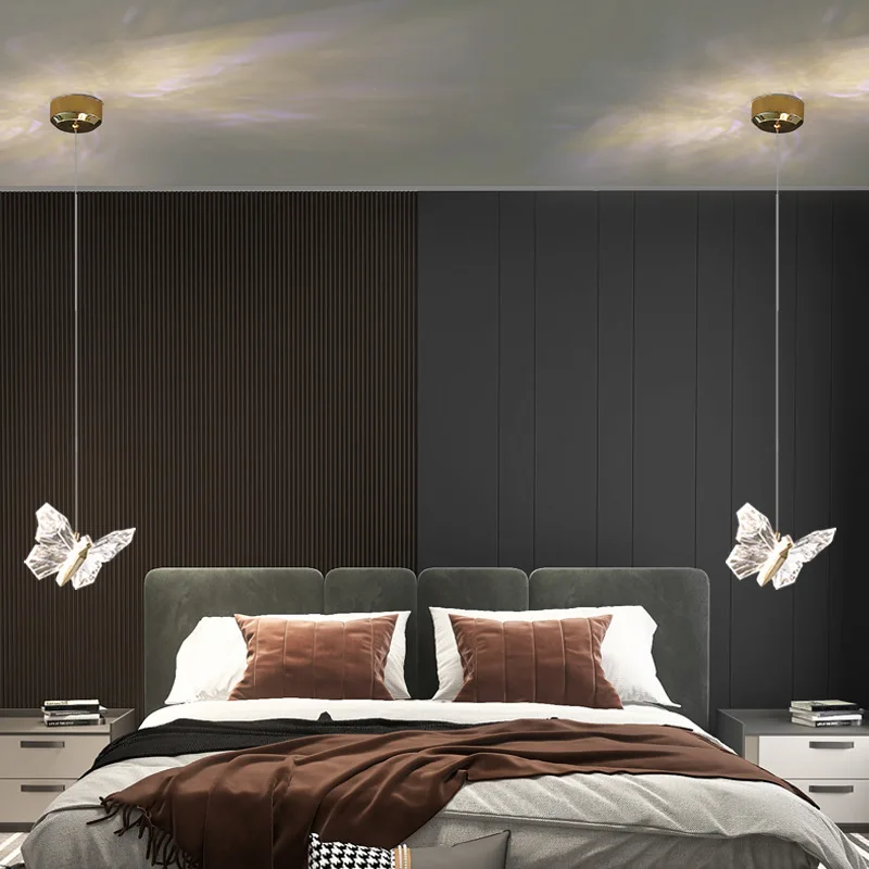 LED Butterfly Pendant Lights Nordic Indoor Lighting Living Room Decoration Hanging Light Bedside Corridor Stairs Wall Lamp
LED Butterfly Pendant Lights Nordic Indoor Lighting Living Room Decoration Hanging Light Bedside Corridor Stairs Wall Lamp